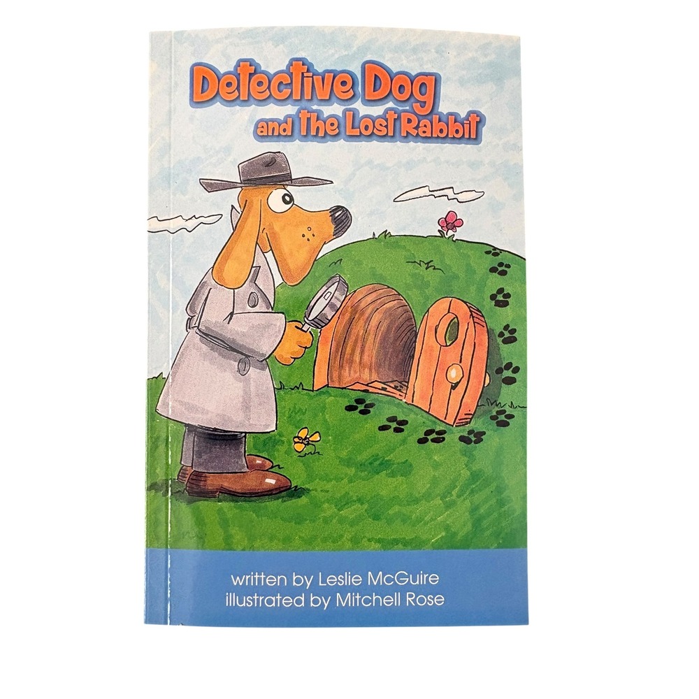 Hooked on Phonics Detective Dog and the Lost Rabbit Leslie McGuire Learn to Read